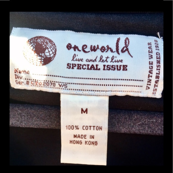 Crop Top Black One World Jacket Style - Picture 5 of 7